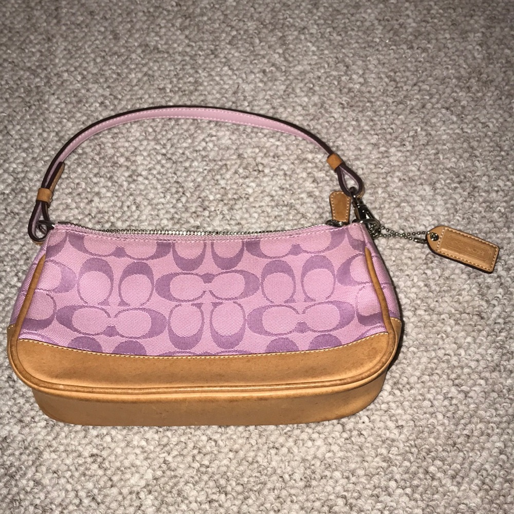 Coach Pink Mini Shoulder Purse